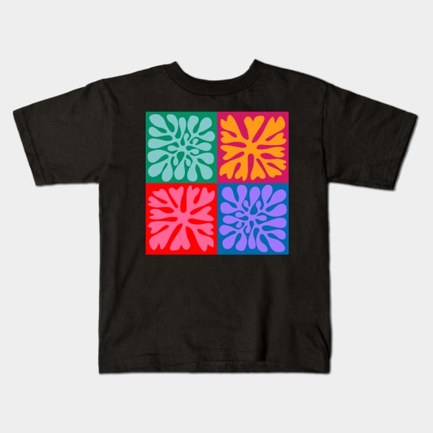 Matisse Plants Kids T-Shirt by theMstudio